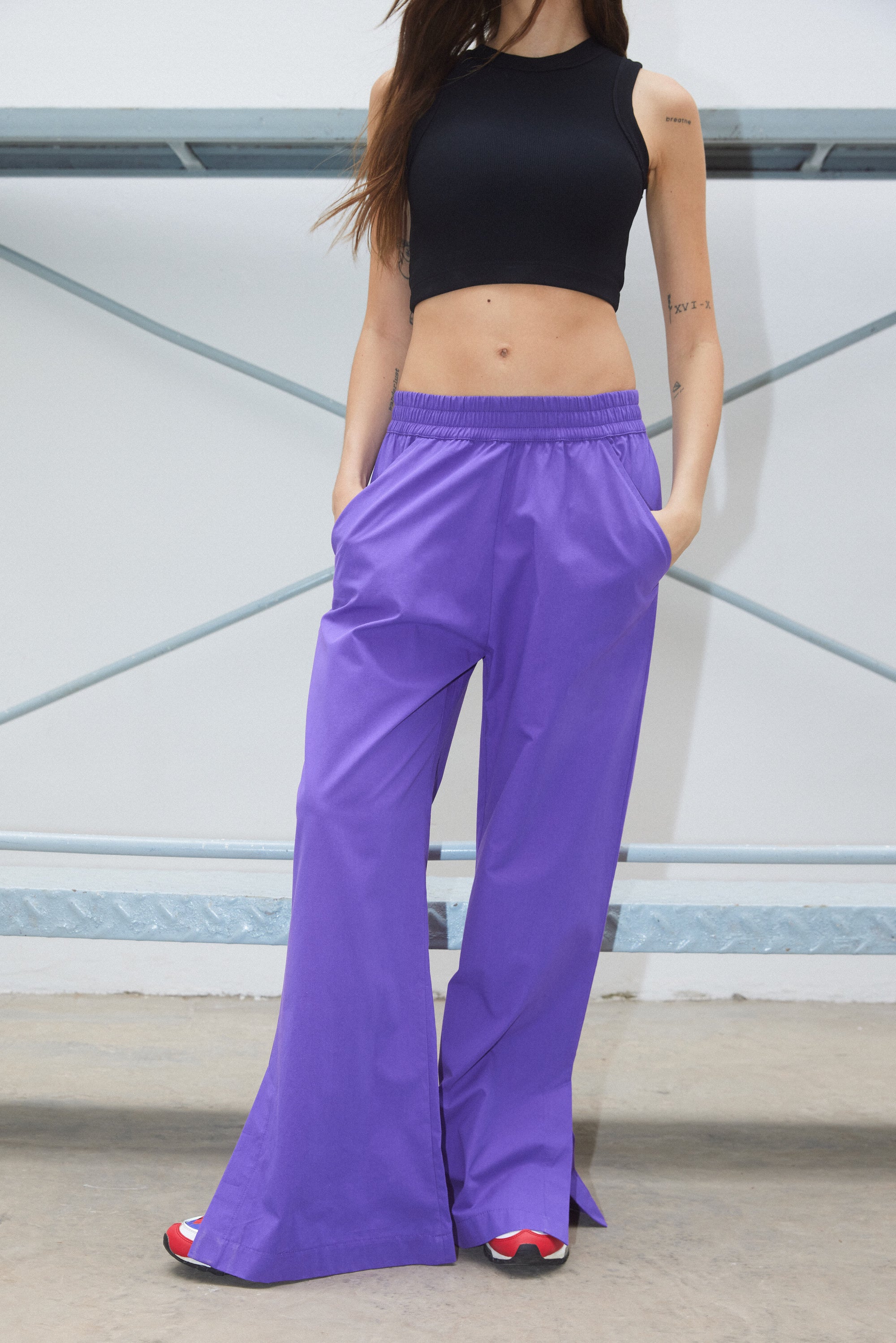 JACKIE TROUSERS - VIOLET