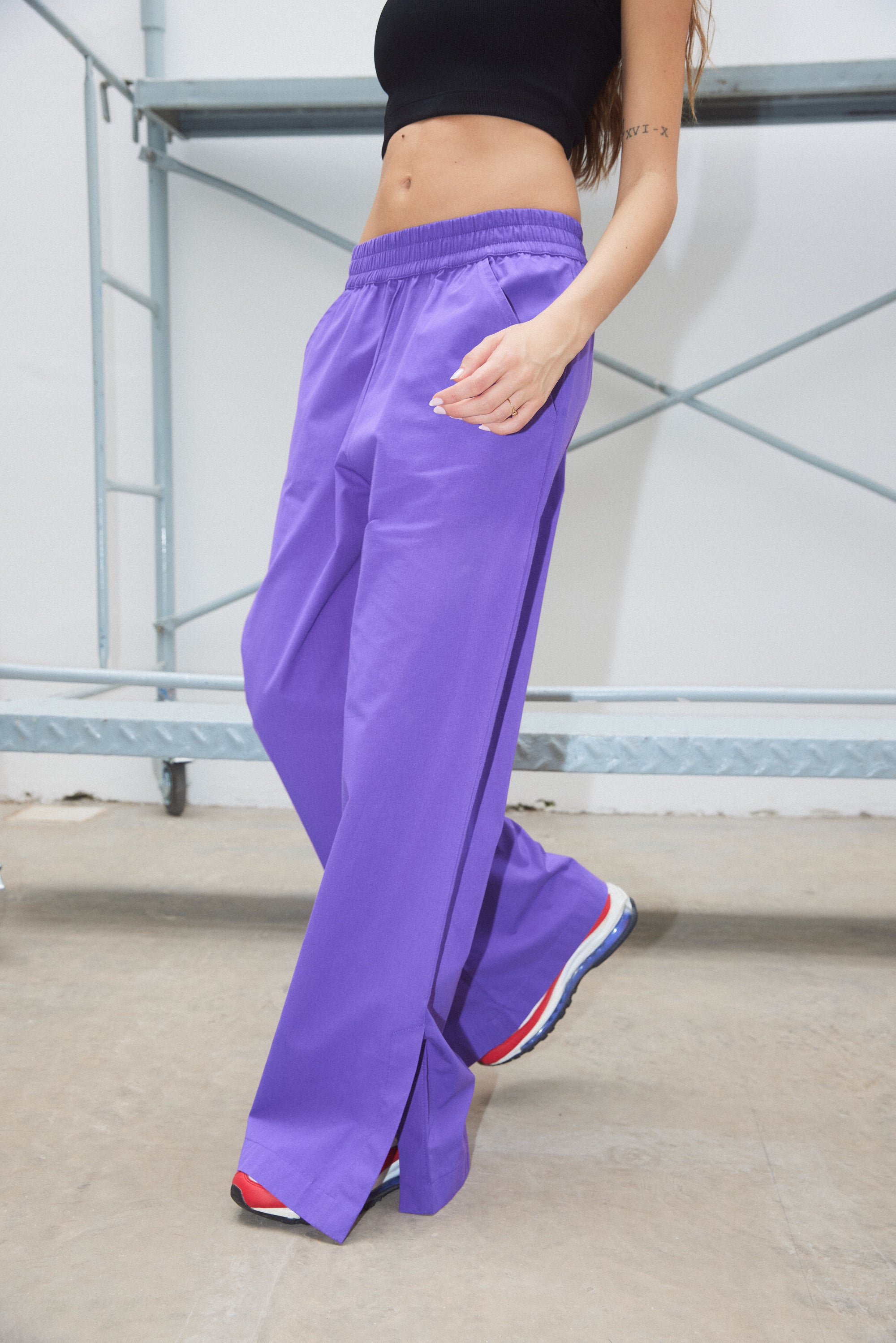 JACKIE TROUSERS - VIOLET