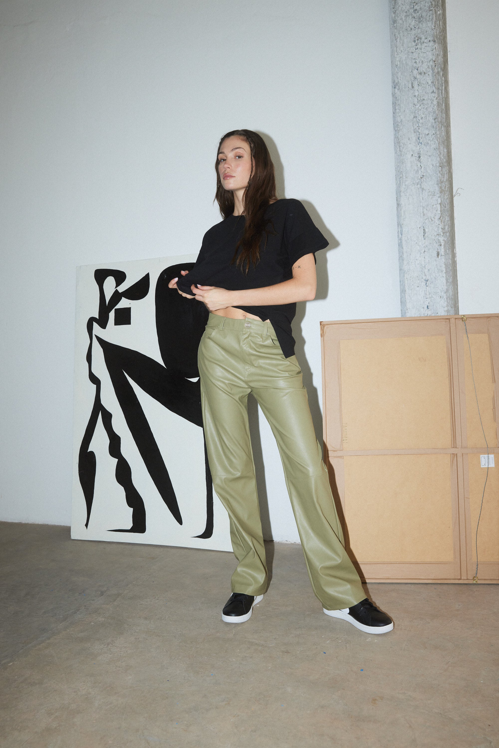 ANNIE TROUSERS - ARMY