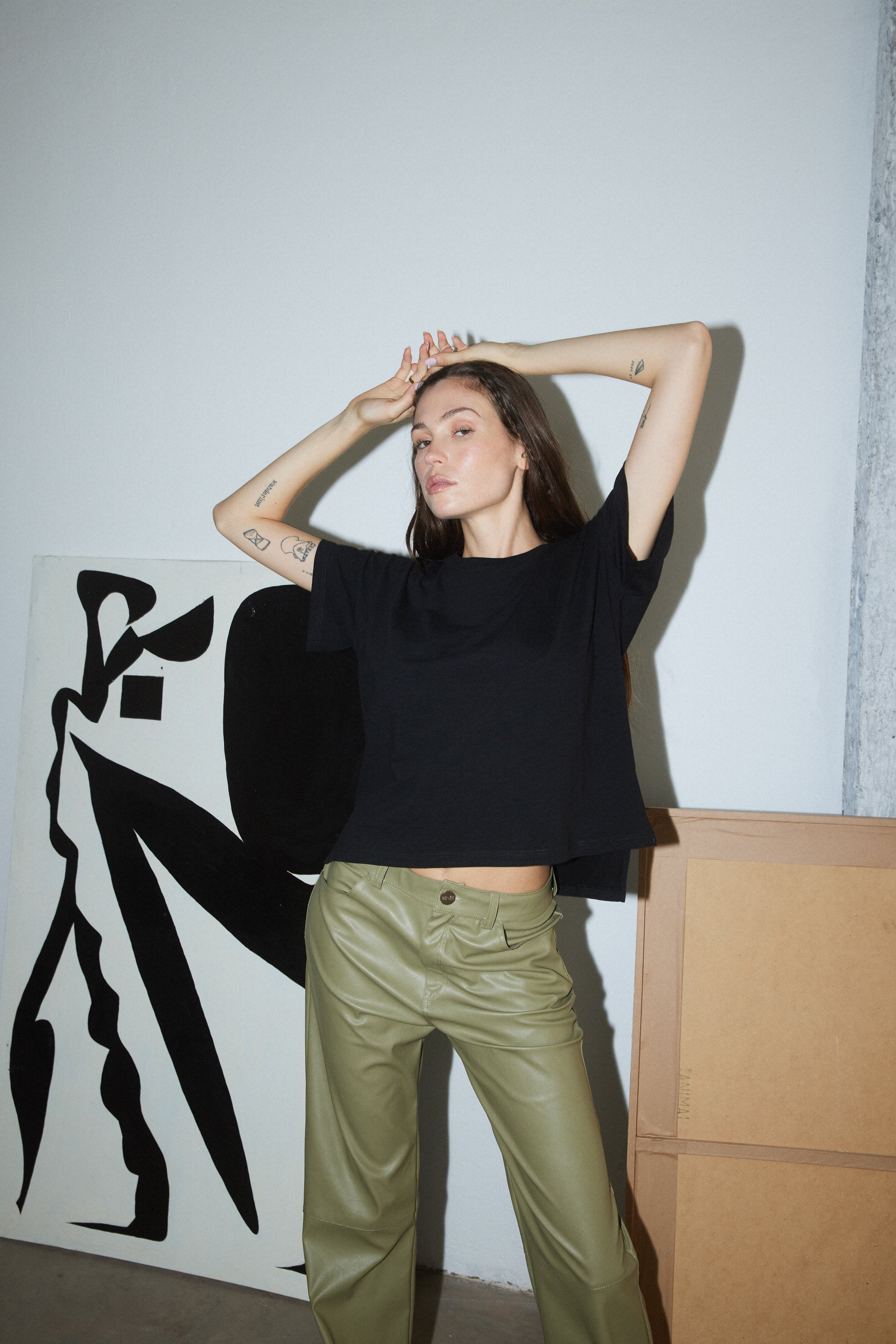 ANNIE TROUSERS - ARMY