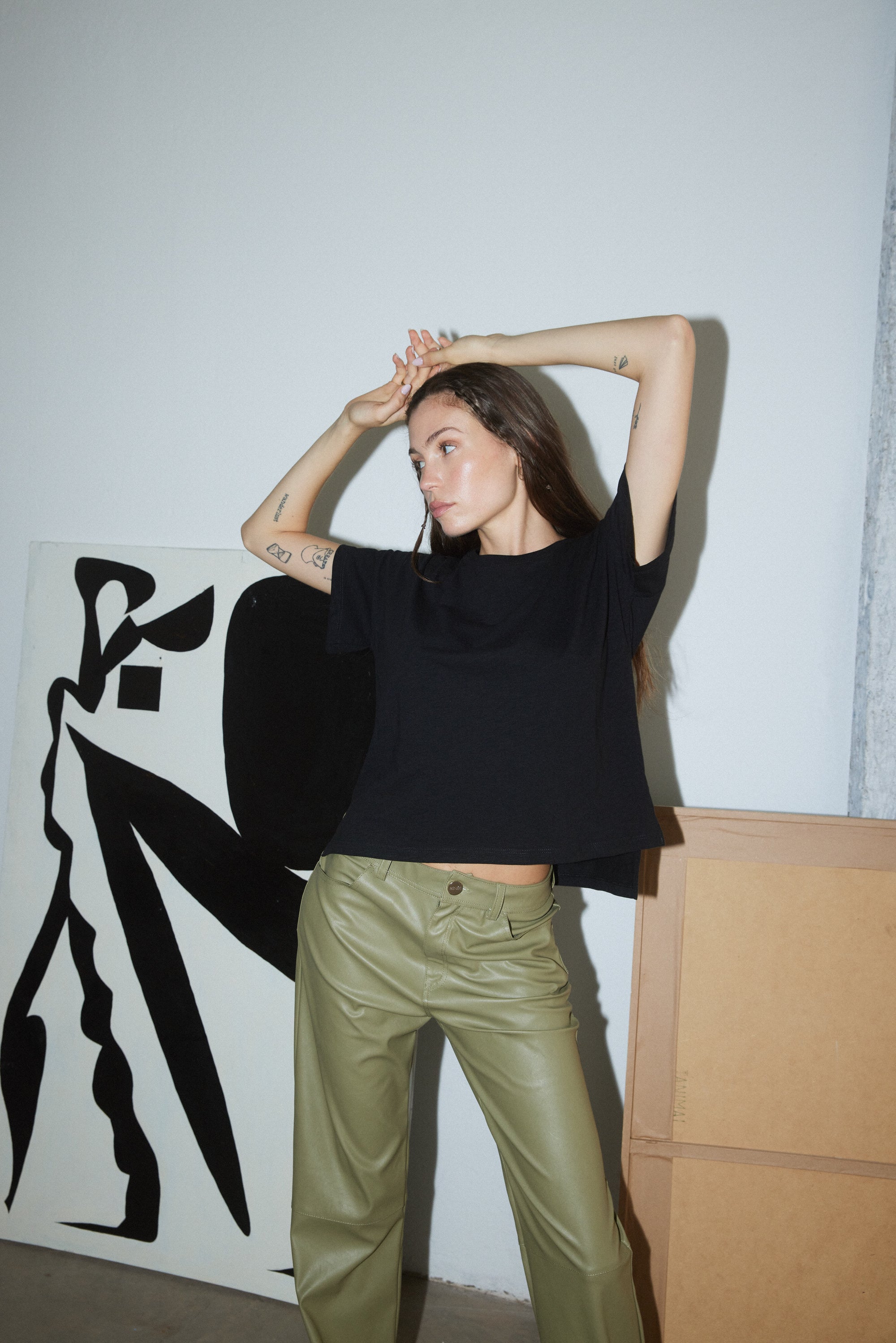 ANNIE TROUSERS - ARMY