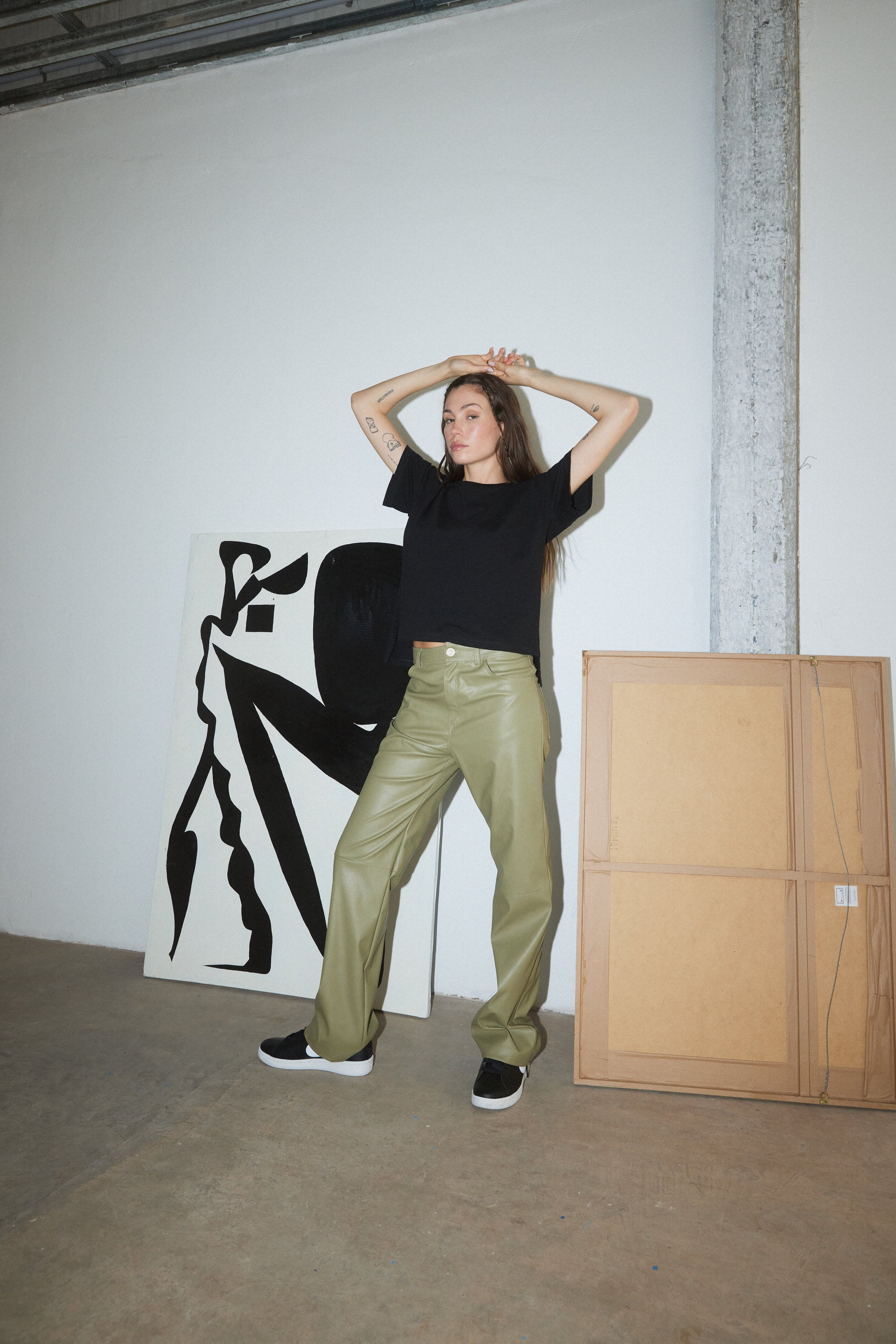 ANNIE TROUSERS - ARMY