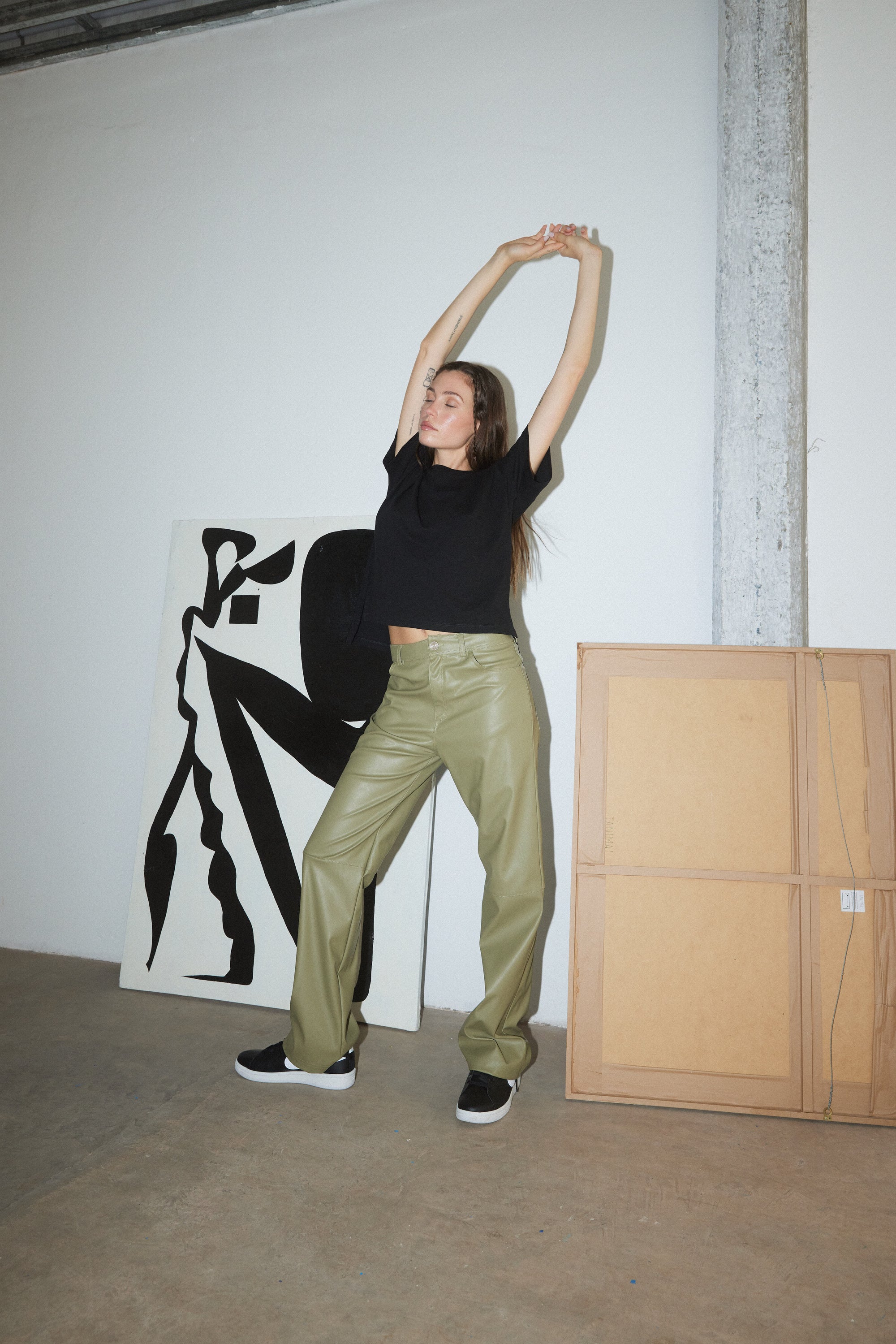 ANNIE TROUSERS - ARMY