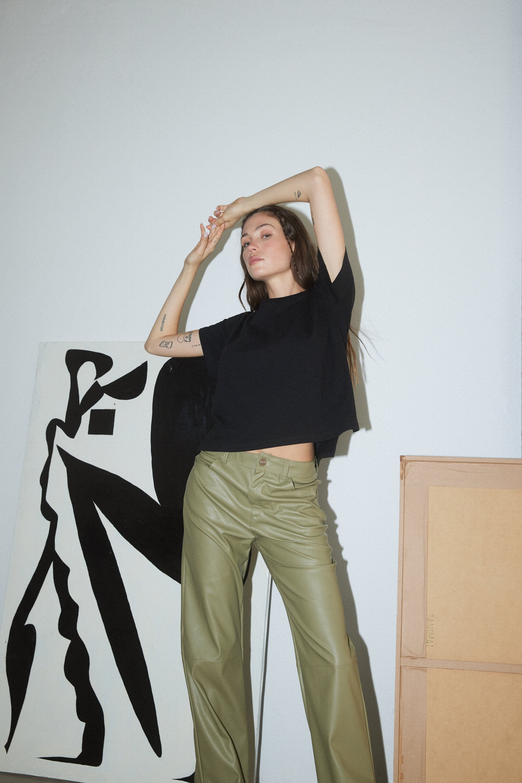 ANNIE TROUSERS - ARMY