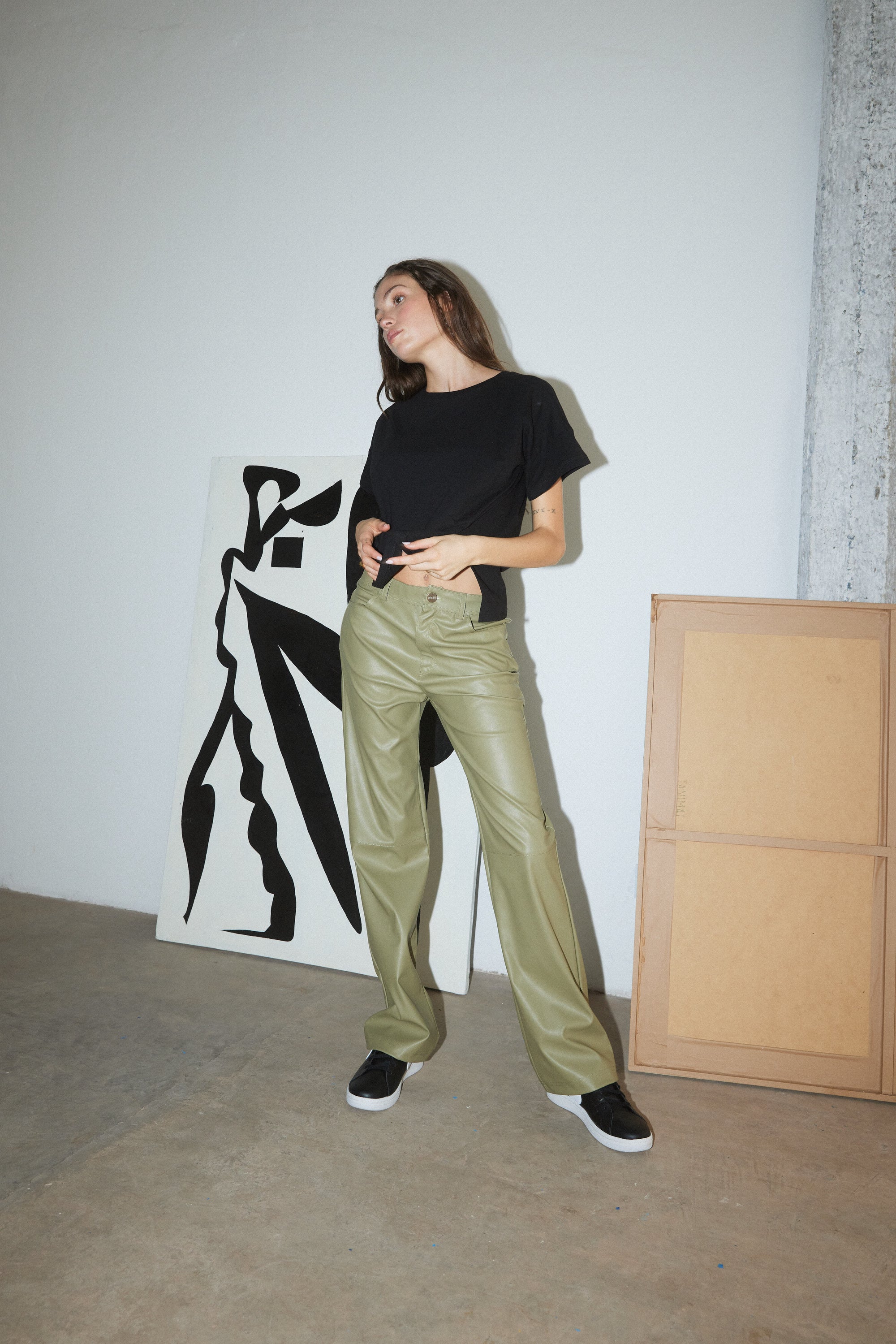 ANNIE TROUSERS - ARMY