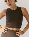 TOP R11 - DARK BROWN