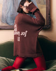 SWEATER OLÍMPICO - COFFEE