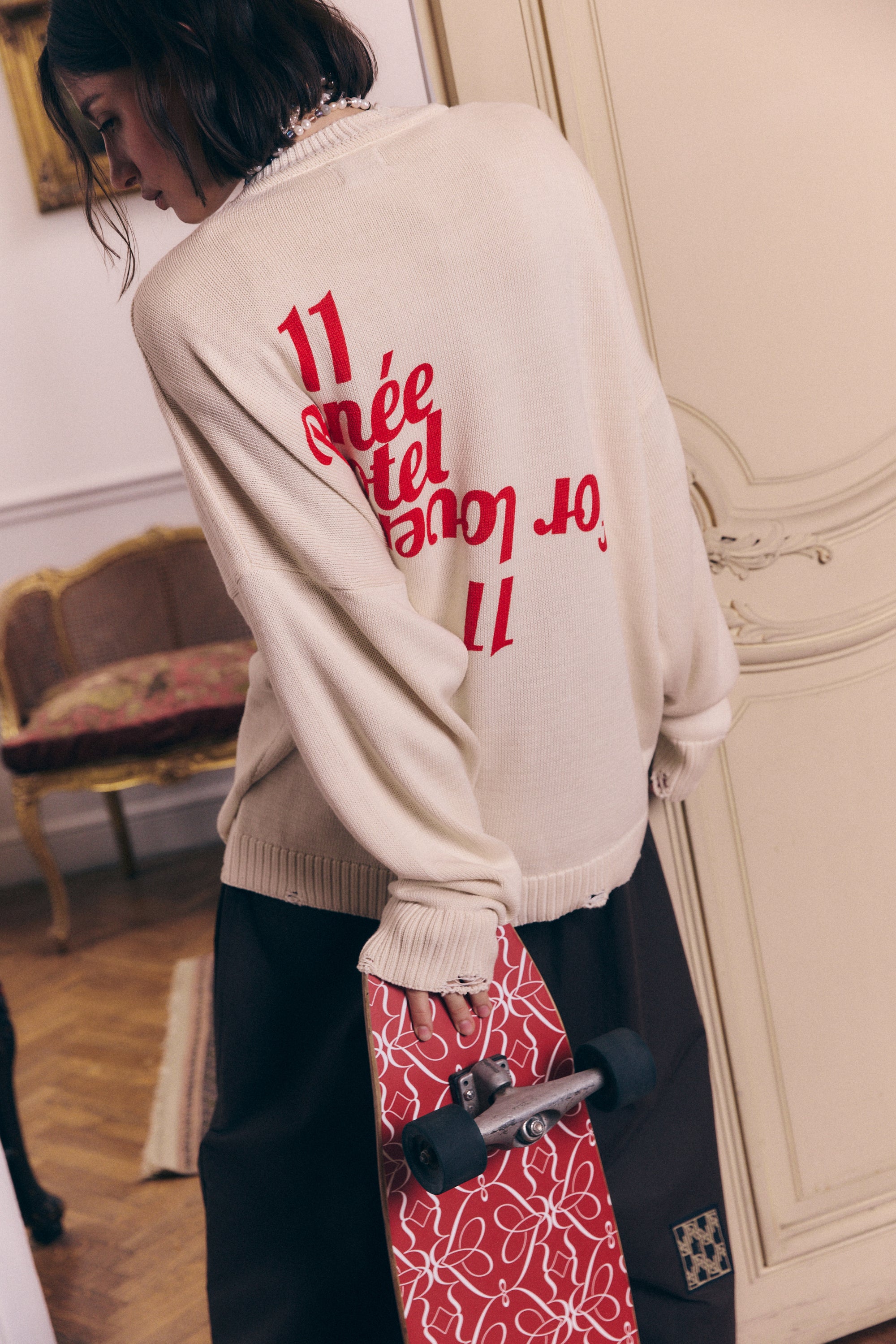 SWEATER OLÍMPICO - OFF WHITE