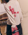 SWEATER OLÍMPICO - OFF WHITE