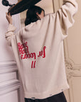 SWEATER OLÍMPICO - OFF WHITE