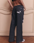 JEAN Nº21 TRASH - THE STRAIGHT GREY