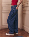 JEAN N°12 - THE BAGGY DARK BLUE