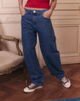 JEAN N°12 - THE BAGGY DARK BLUE