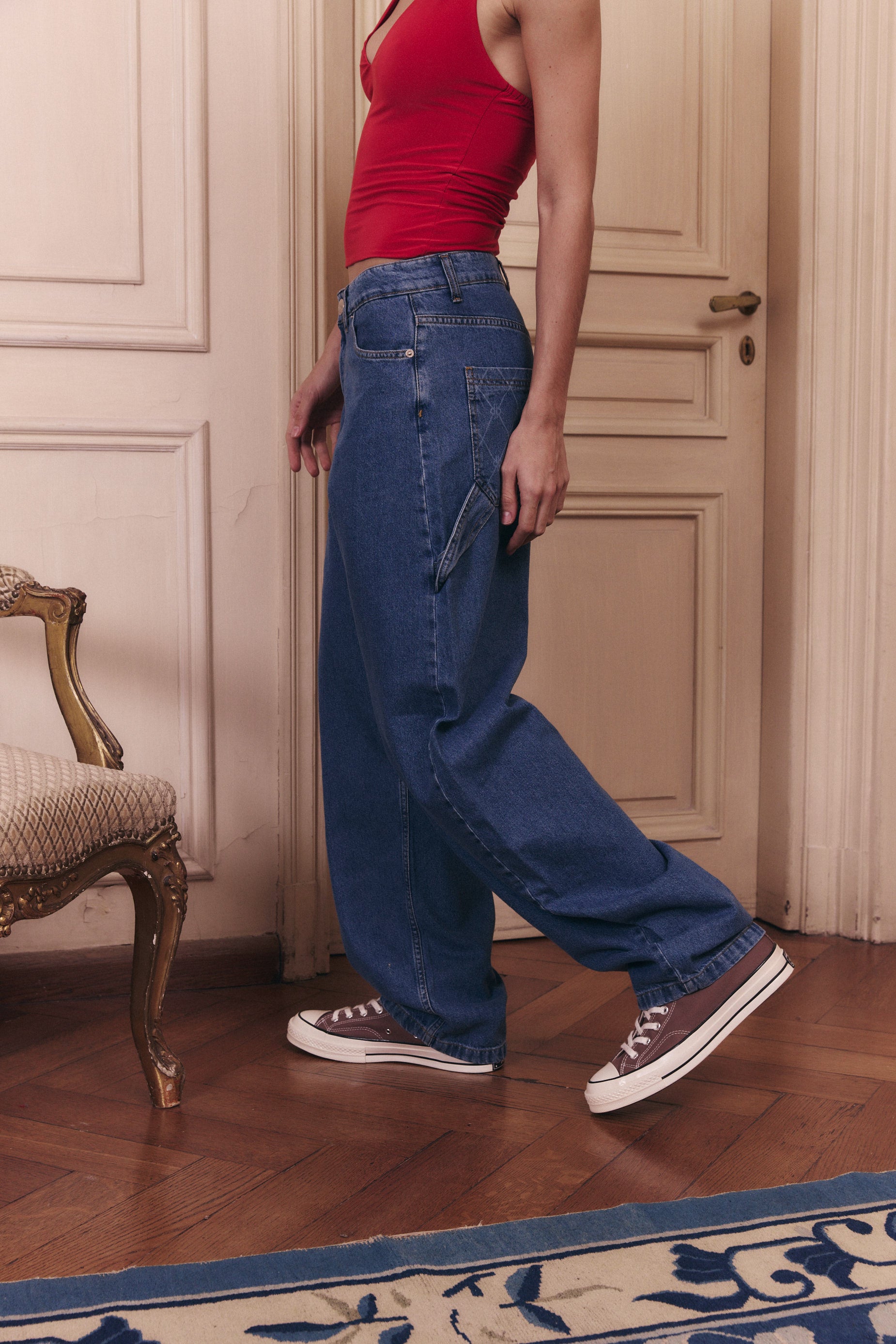 JEAN N°12 - THE BAGGY DARK BLUE