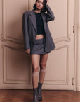FALDA NIKKO - GREY