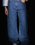 JEAN N°12 - THE BAGGY DARK BLUE