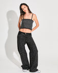 JEAN Nº21 – THE STRAIGHT SHINY BLACK