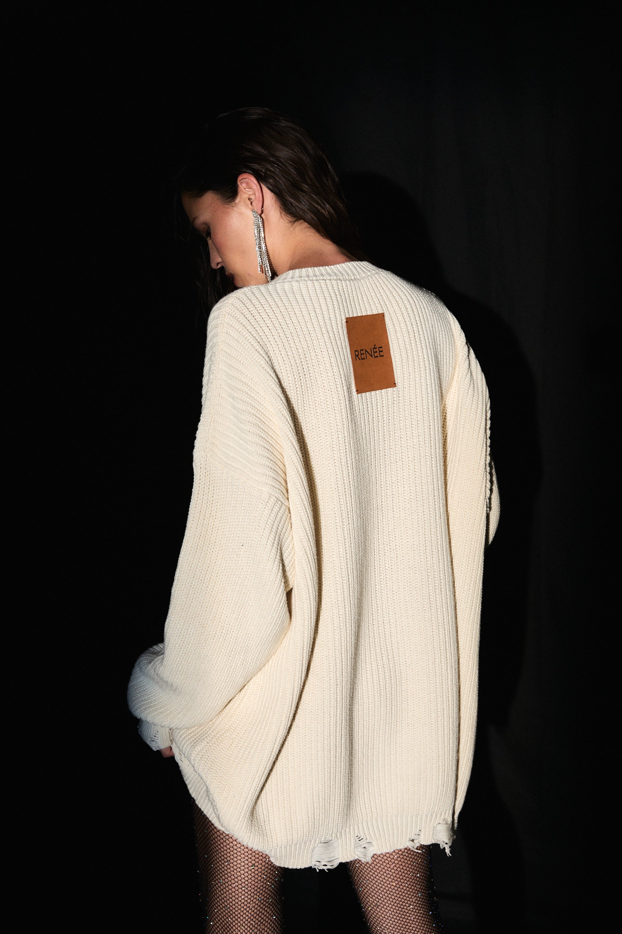 SWEATER HALO - OFF WHITE