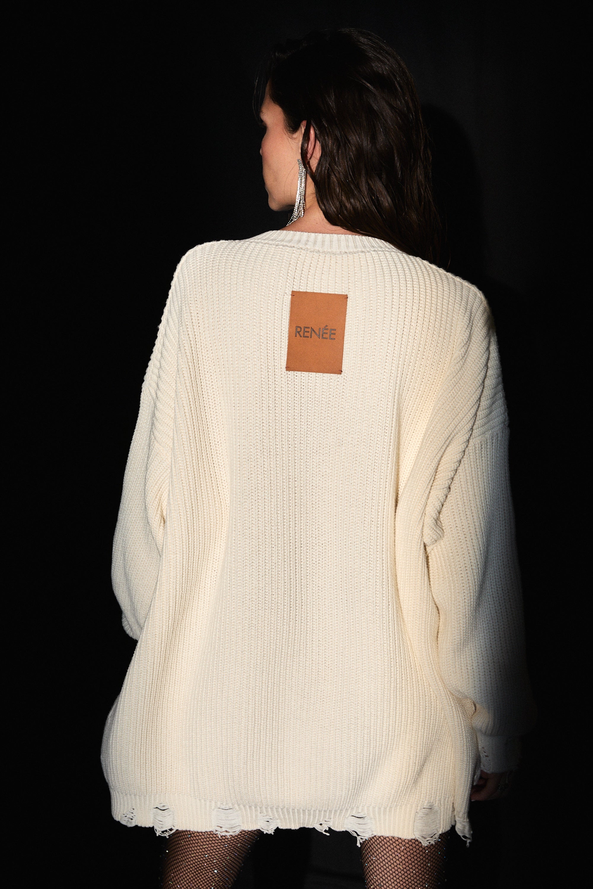 SWEATER HALO - OFF WHITE