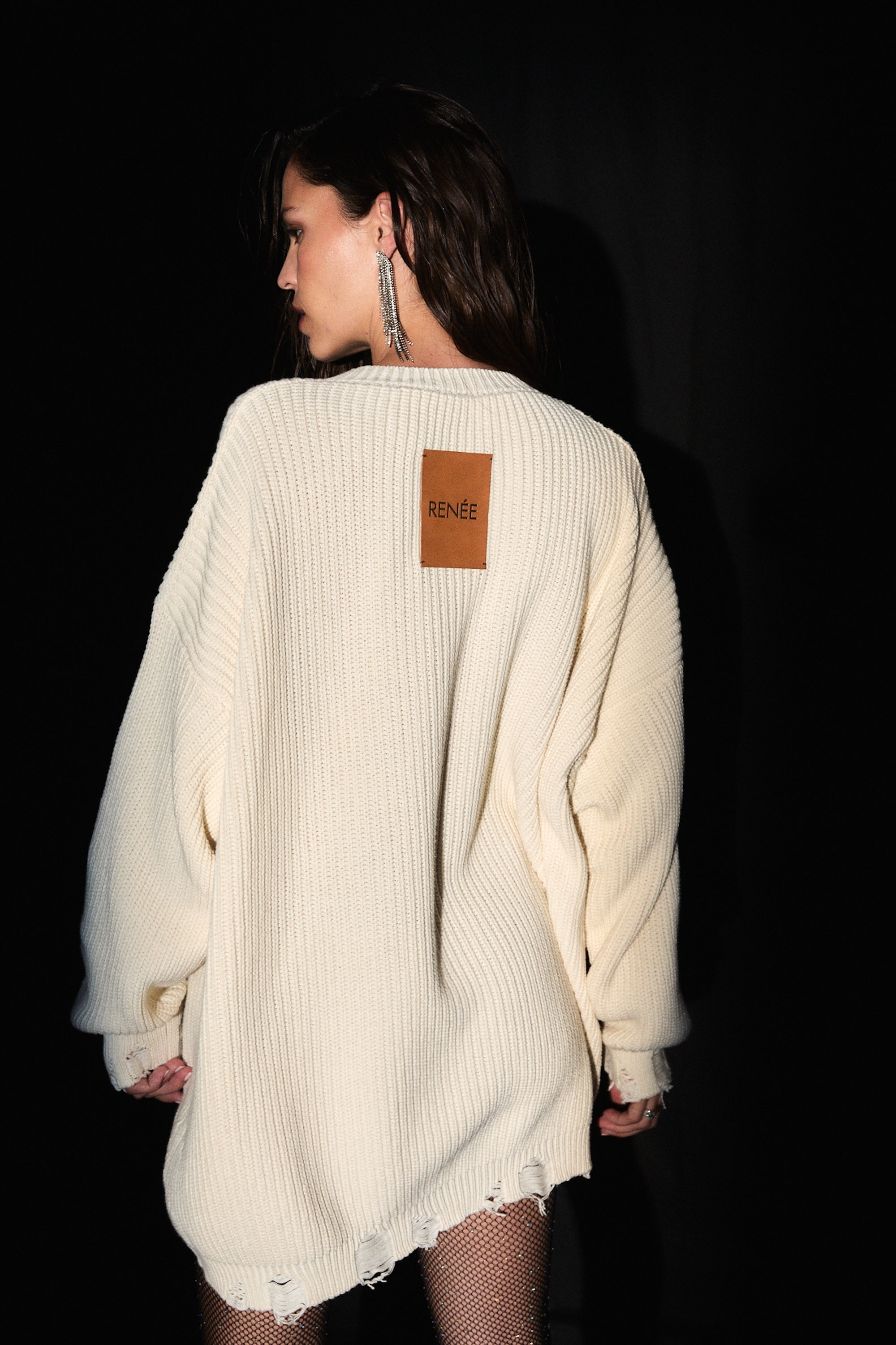 SWEATER HALO - OFF WHITE