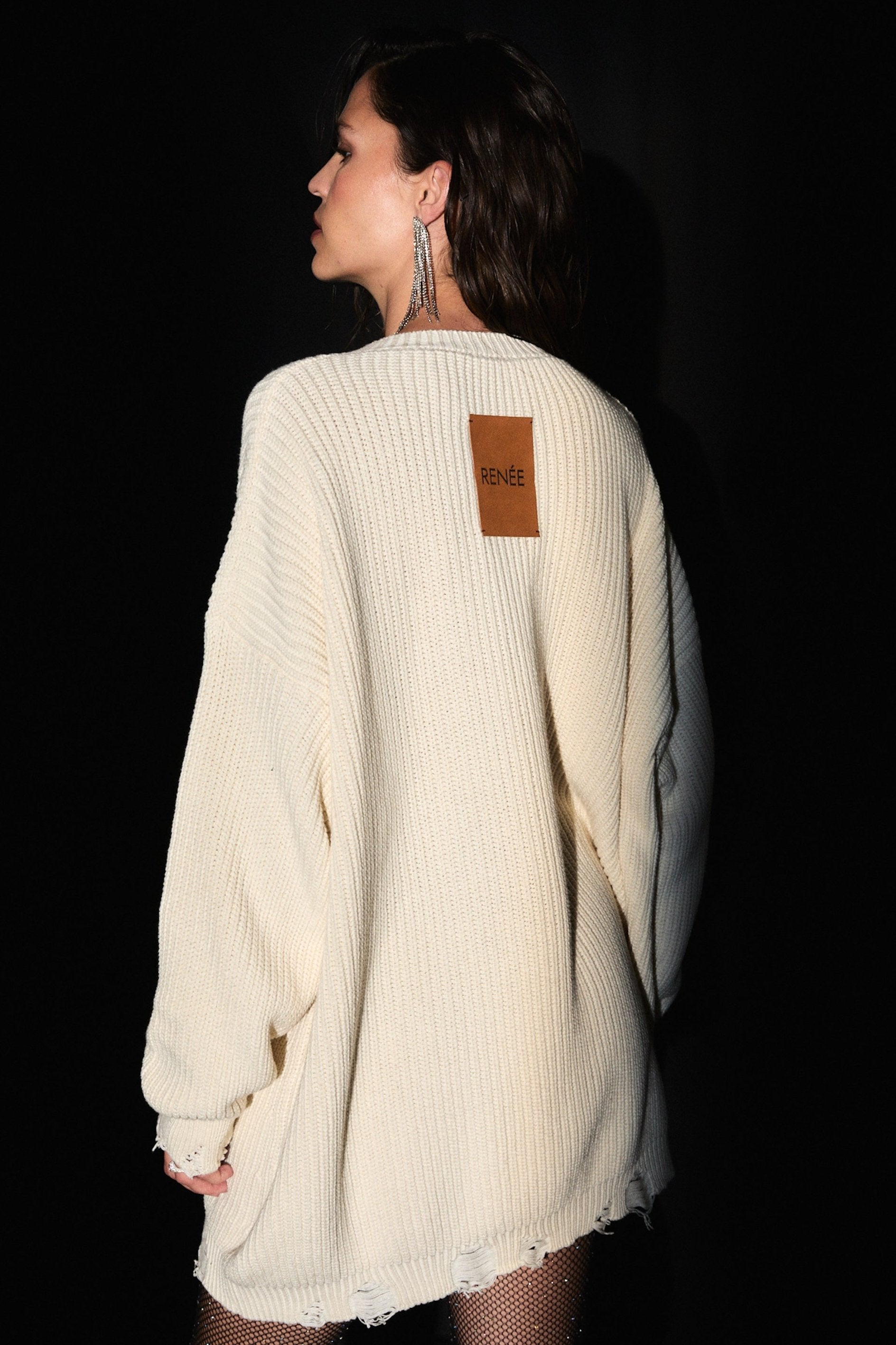 SWEATER HALO - OFF WHITE