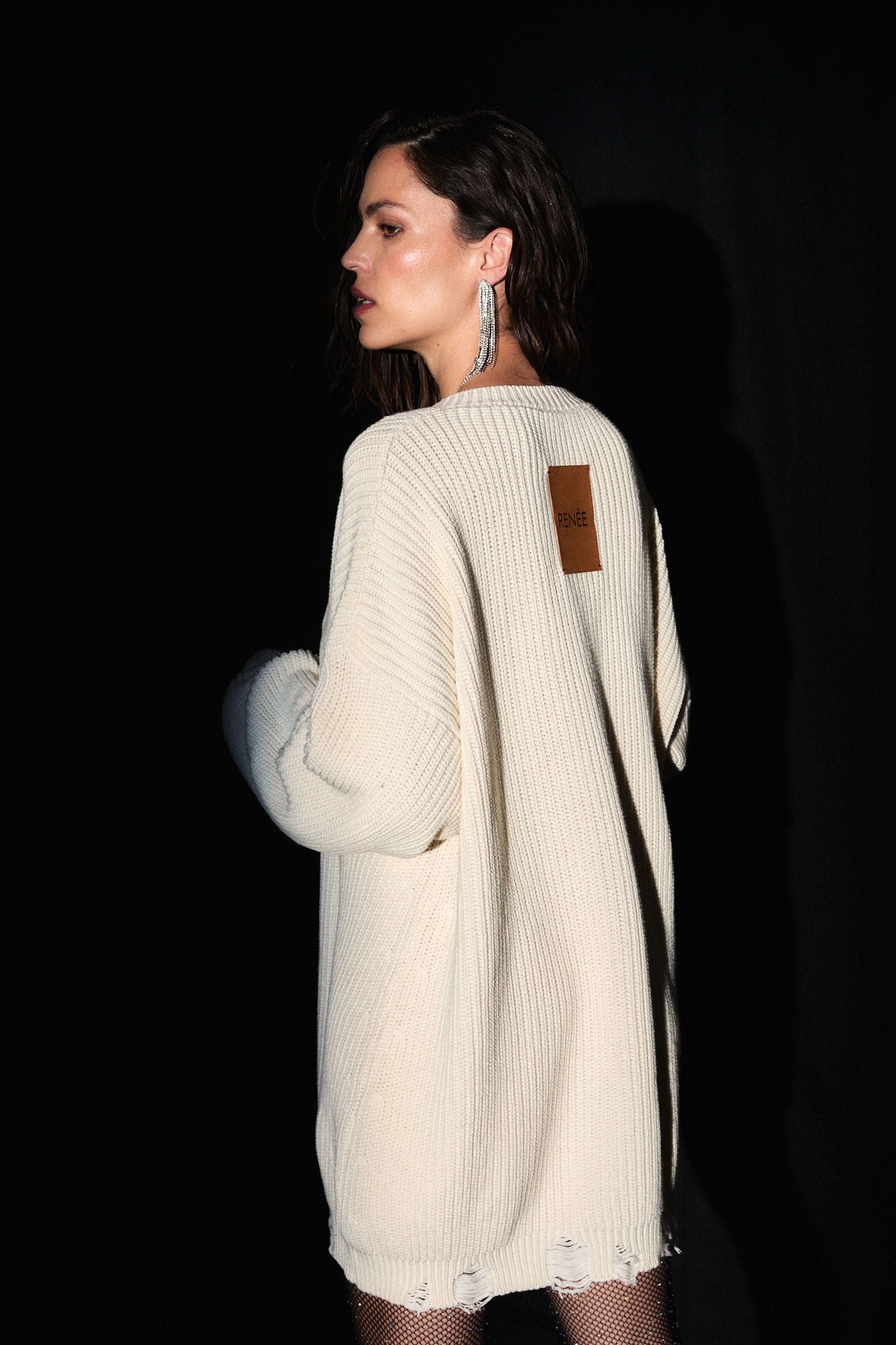 SWEATER HALO - OFF WHITE