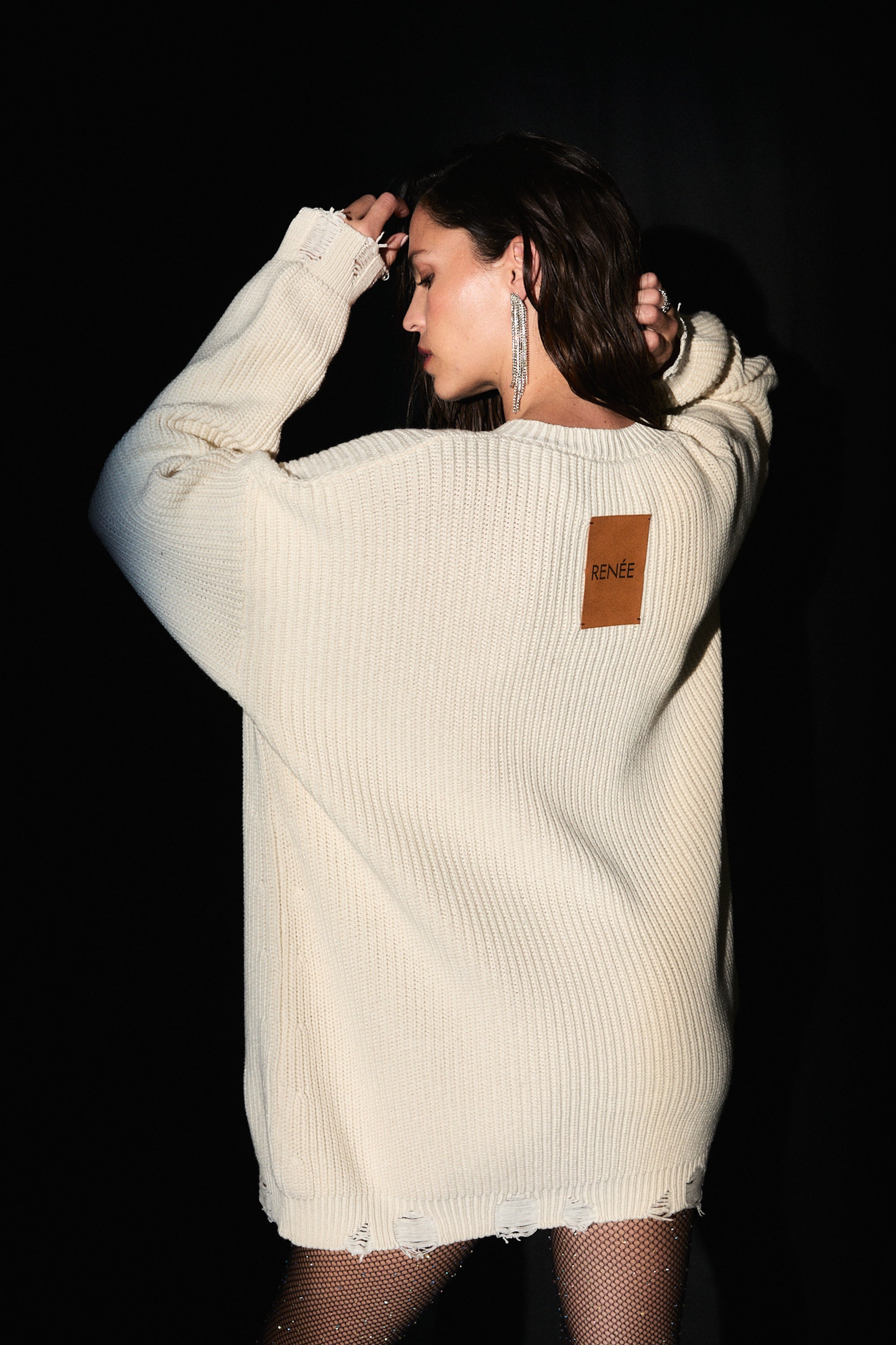 SWEATER HALO - OFF WHITE