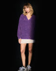 SWEATER FUKUI BATIK - VIOLET