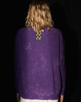 SWEATER FUKUI BATIK - VIOLET