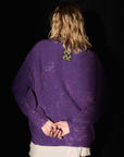 SWEATER FUKUI BATIK - VIOLET