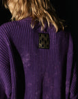 SWEATER FUKUI BATIK - VIOLET
