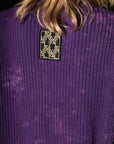 SWEATER FUKUI BATIK - VIOLET