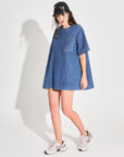 VESTIDO CÓSMICO - BLUE