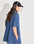 VESTIDO CÓSMICO - BLUE