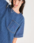 VESTIDO CÓSMICO - BLUE