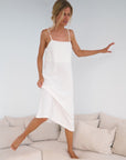 VESTIDO OCÉANO - OFF WHITE