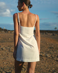 VESTIDO CORAL - OFF WHITE