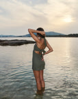 VESTIDO PERLA - ARMY