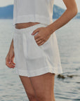 SHORT HECHIZO - OFF WHITE
