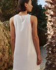 VESTIDO VOLCÁNICO - OFF WHITE