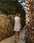 VESTIDO VOLCÁNICO - OFF WHITE