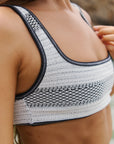 BIKINI PISTA - OFF WHITE & BLACK