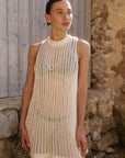 VESTIDO VELA - OFF WHITE