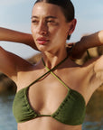 BIKINI ORILLA TEXTURADA - ARMY