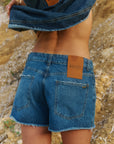 SHORT CANDADO - BLUE