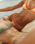 BIKINI DIAMANTE - ORANGE & PINK