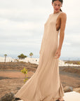 VESTIDO MAREA - CAMEL