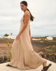 VESTIDO MAREA - CAMEL