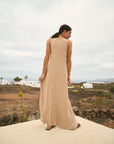 VESTIDO MAREA - CAMEL