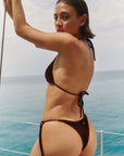 BIKINI SIRENA VELVET - COFFEE
